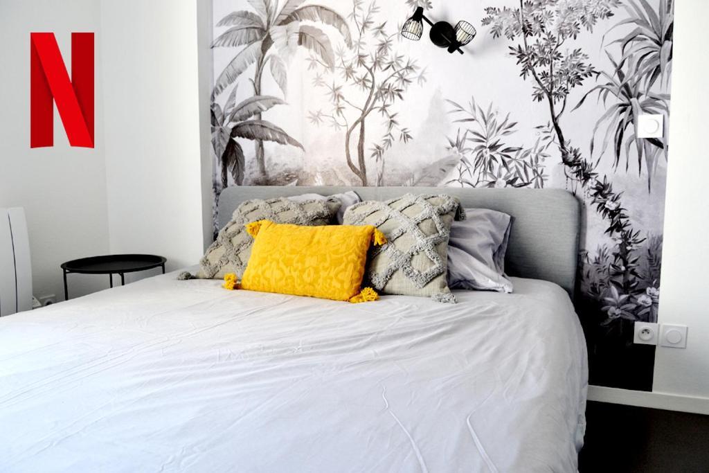 Studio Cosy Bordeaux - Parking Prive - Netflix - Tram A Cenon Exterior foto